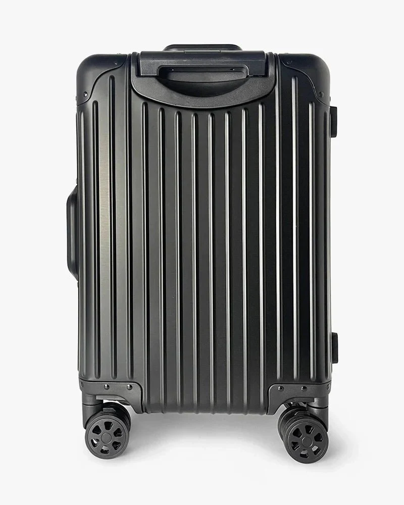 Black Aluminum Luggage | 20 inch & Matte | Arrow Logo - Image 5