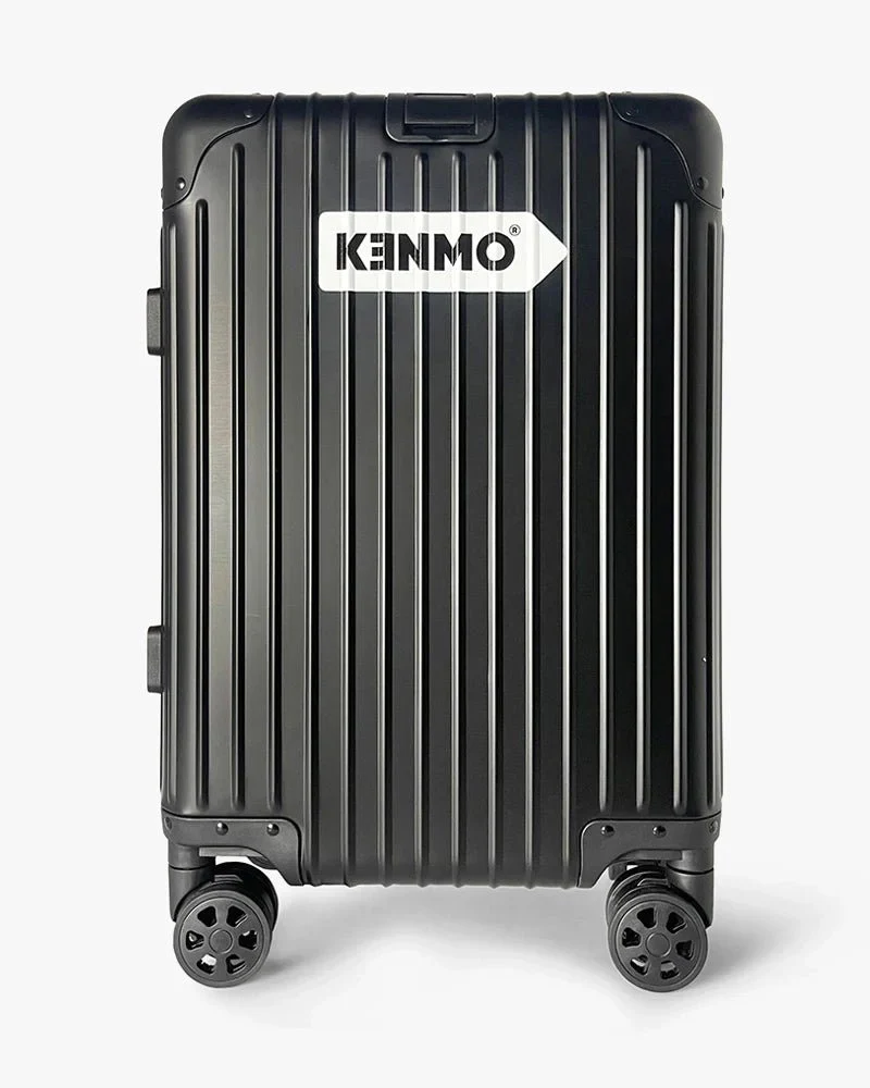 Black Aluminum Luggage | 20 inch & Matte | Arrow Logo - Image 8