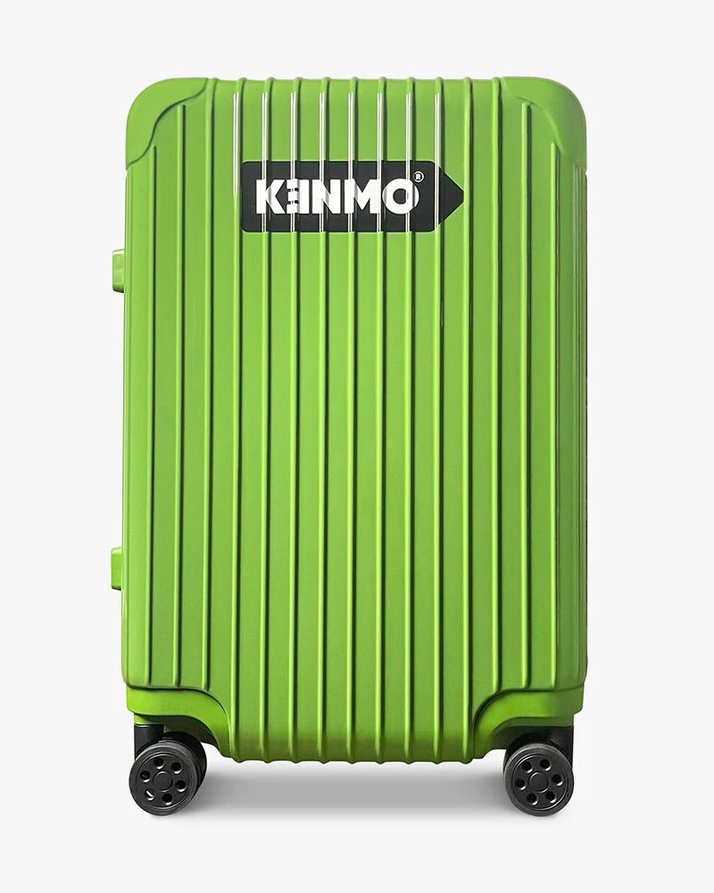Green Hardcase Luggage | 24 inch & Glossy | Arrow Logo - Image 8