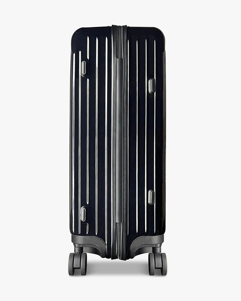 Black Hardcase Luggage | 26 inch & Glossy | Arrow Logo - Image 4