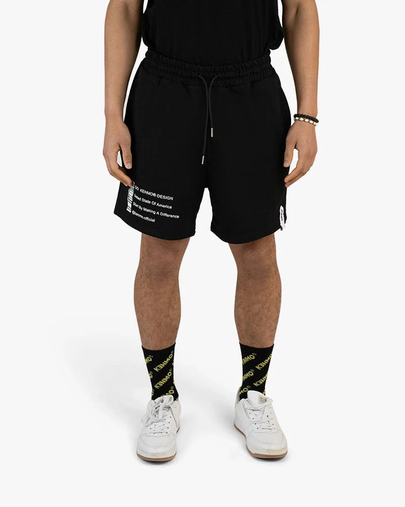 Black Oversize Shorts | Signature Statement Style