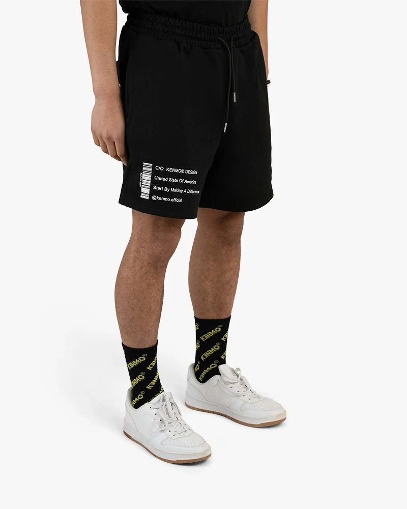 Black Oversize Shorts | Signature Statement Style - Image 3