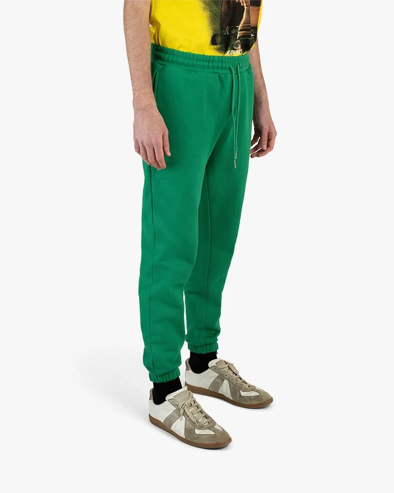 Green Signature Sweatpants | Embroidery Logo On Right - Image 3
