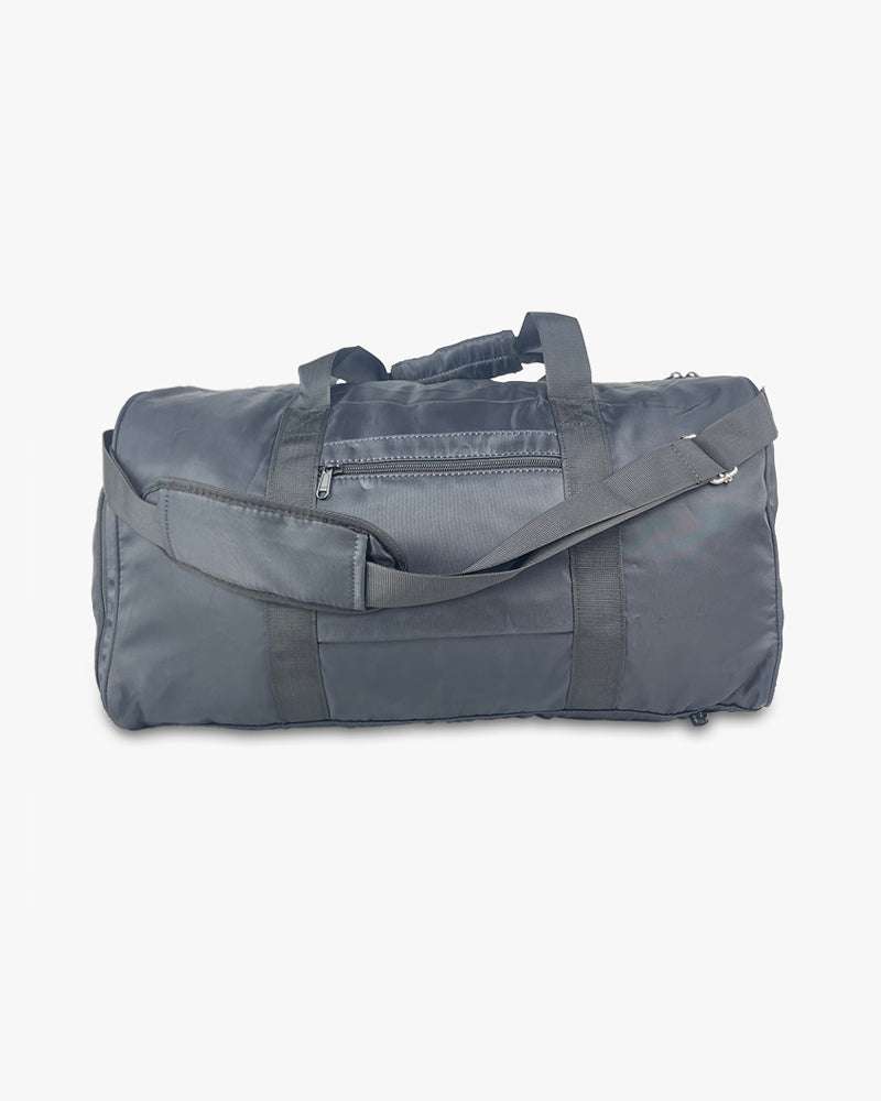 Black Duffel Bag | Kenmo Arrow Logo On Front - Image 4